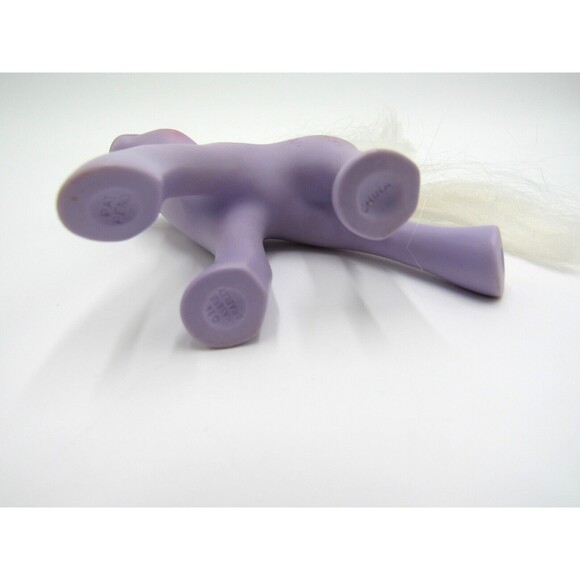 MLP Vintage My Little Pony Forget Me Not Flutter 1986 G1 Purple Collector Toy - Picture 8 of 14